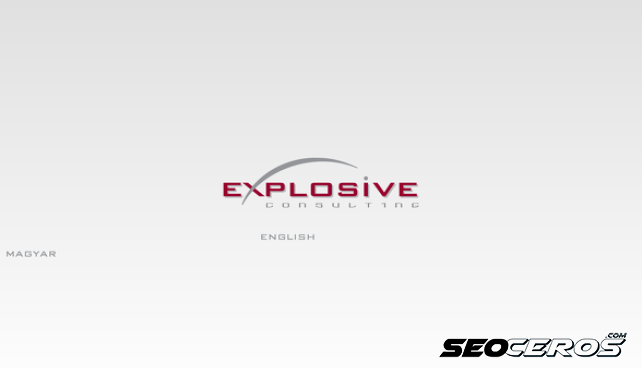explosive.hu desktop náhled obrázku