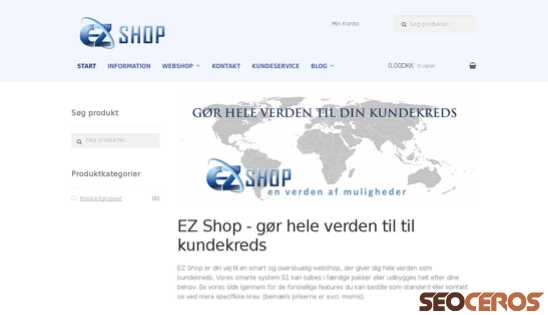 ezshop.dk desktop előnézeti kép