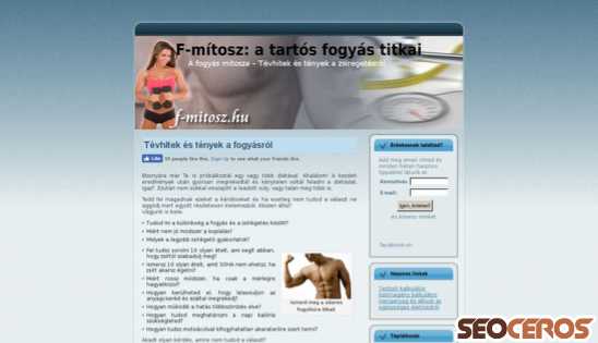 f-mitosz.hu desktop obraz podglądowy