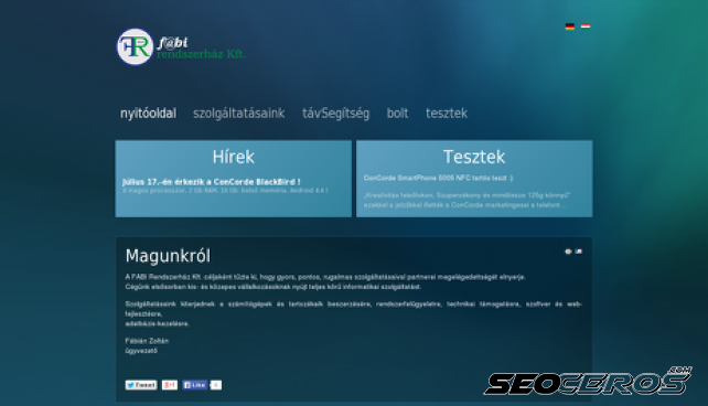 fabi.hu desktop előnézeti kép