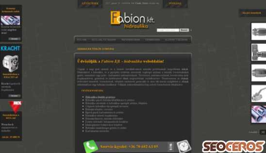 fabion.hu desktop náhled obrázku
