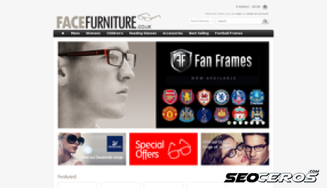 facefurniture.co.uk desktop náhľad obrázku