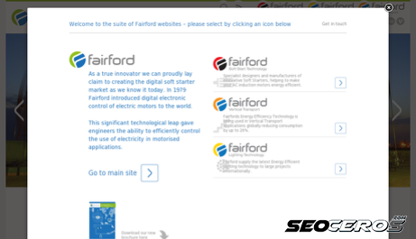 fairford.co.uk desktop Vorschau