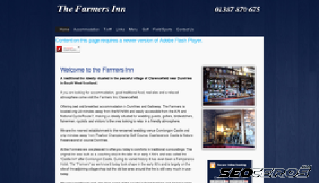 farmersinn.co.uk desktop Vista previa