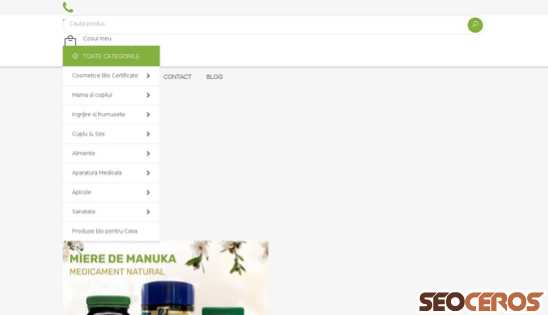farmnatur.ro desktop prikaz slike