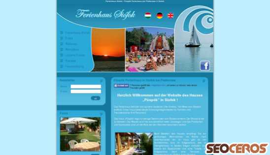 ferienhaus-siofok.eu desktop előnézeti kép