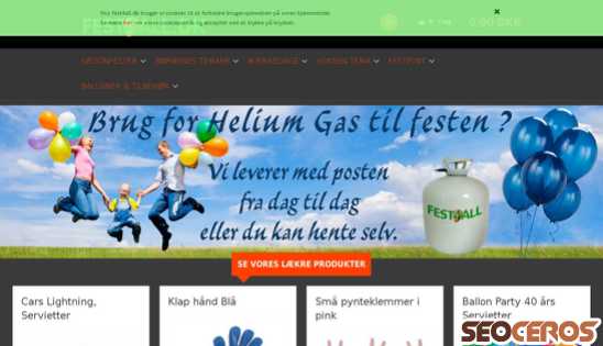 fest4all.dk desktop előnézeti kép