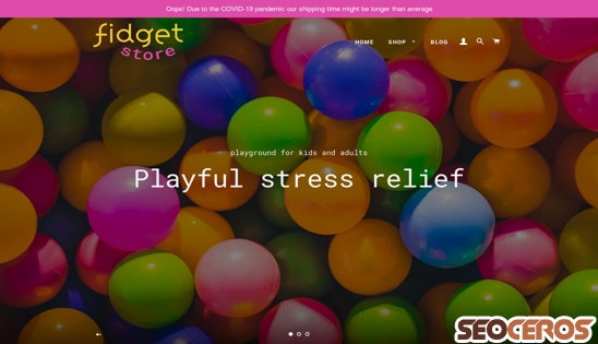 fidget-store.com desktop náhľad obrázku