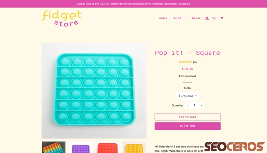 fidget-store.com/products/pop-it-square desktop obraz podglądowy