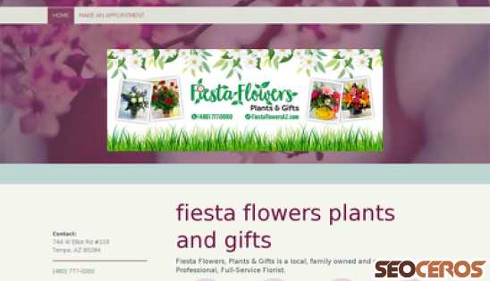 fiestaflowersaz.jimdo.com desktop náhľad obrázku