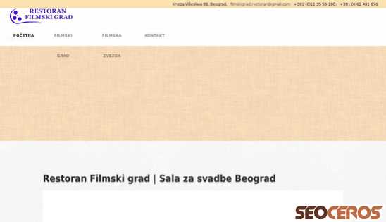 filmskigrad.rs desktop náhled obrázku