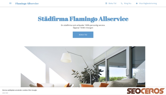 flamingoallservice.business.site desktop Vista previa