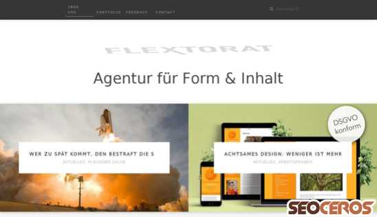 flextorat.de desktop előnézeti kép