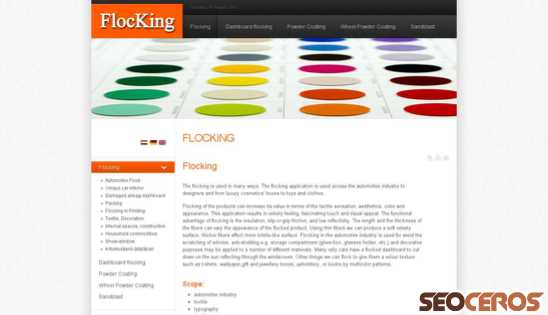 flocking.hu desktop prikaz slike