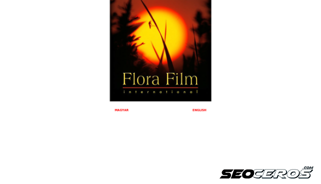 florafilm.hu desktop náhľad obrázku