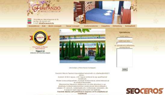 florapanzio.hu desktop előnézeti kép