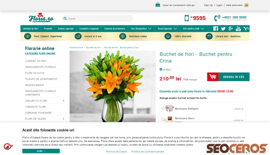 floria.ro/buchet-de-flori-buchet-pentru-crina desktop náhľad obrázku