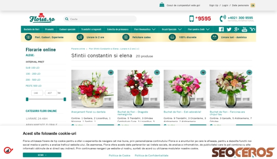 floria.ro/flori-sfintii-constantin-si-elena desktop Vista previa