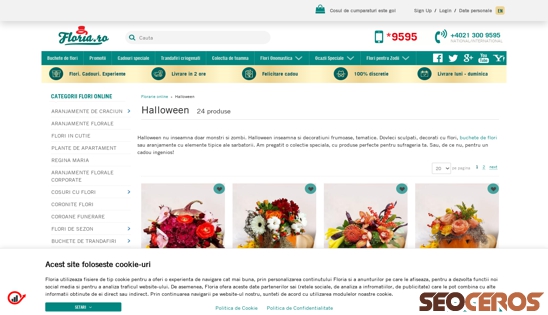 floria.ro/halloween desktop preview