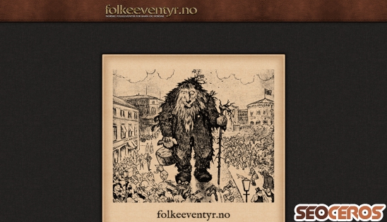 folkeeventyr.no desktop előnézeti kép