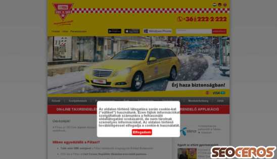 fotaxi.hu desktop előnézeti kép