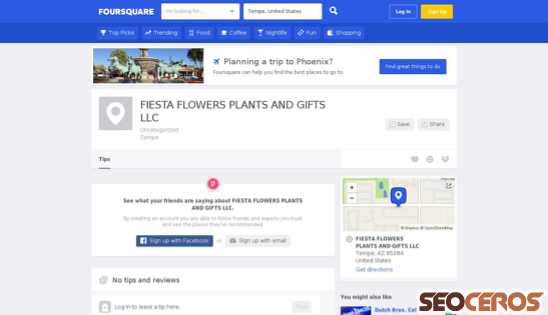 foursquare.com/v/fiesta-flowers-plants-and-gifts-llc/51093449e4b0756be3bdce3a desktop obraz podglądowy