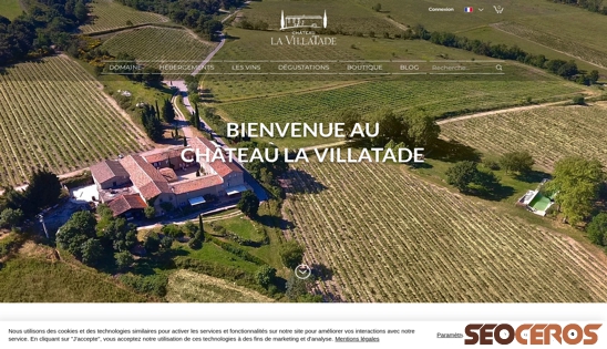 villatade.fr desktop preview