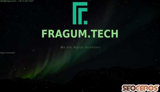 fragum.tech desktop náhľad obrázku