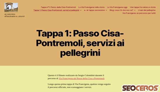 francigenatoscana.it/tappa-1-passo-cisa-pontremoli-servizi-ai-pellegrini desktop anteprima