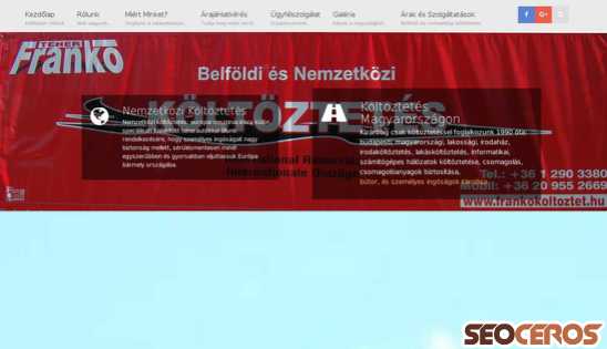 frankokoltoztet.hu desktop előnézeti kép