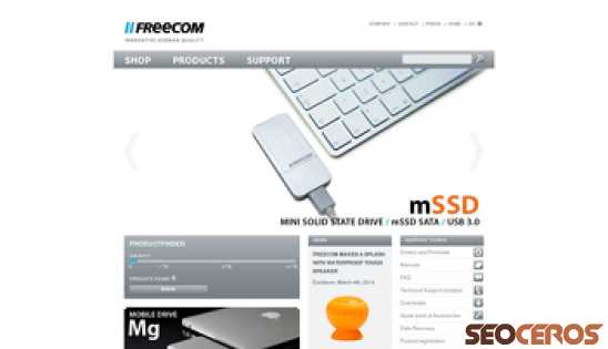 freecom.com desktop preview