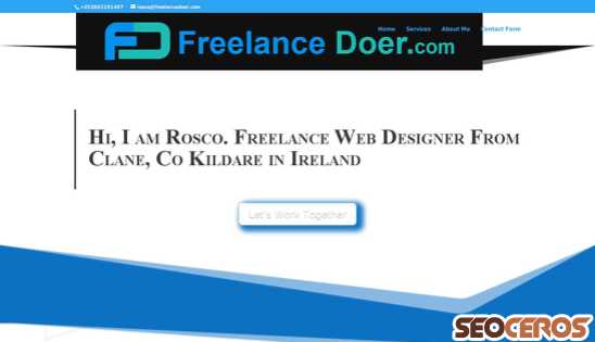 freelancedoer.com desktop Vorschau