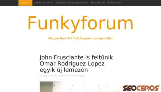 funkyforum.hu desktop förhandsvisning