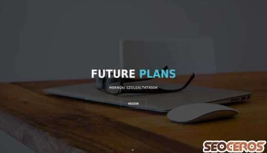 futureplans.hu desktop vista previa