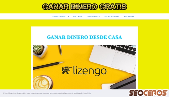 ganardinerogratis.com desktop náhľad obrázku