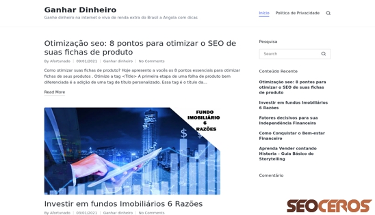 ganhedinheirointernet.com.br desktop प्रीव्यू 