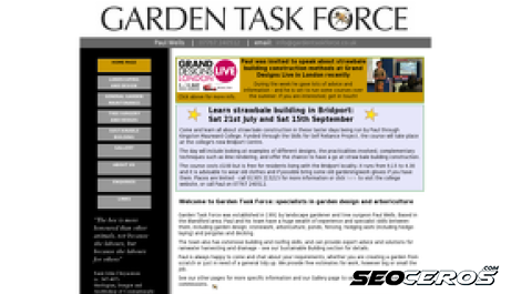 gardentaskforce.co.uk desktop vista previa