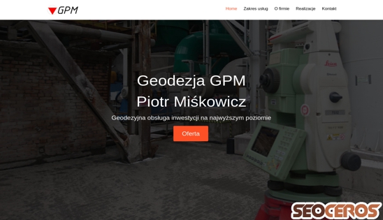 geodezjagpm.pl desktop obraz podglądowy