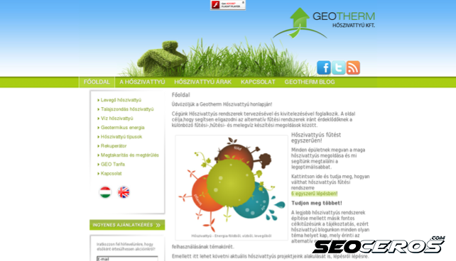 geotherm.co.hu desktop Vorschau