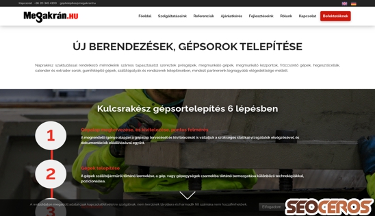gepsortelepites.hu/uj-berendezesek-gepsorok-telepitese desktop vista previa