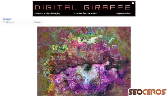 giraffe.com desktop prikaz slike