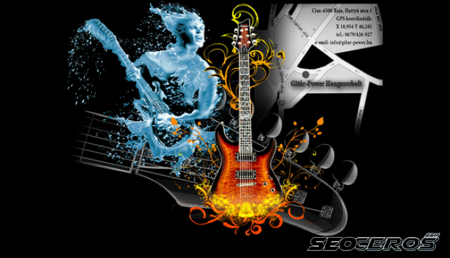 gitar-power.hu desktop prikaz slike