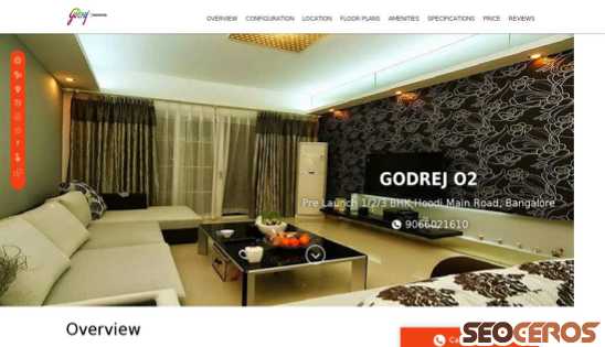godrejo2.upcomingestate.com desktop náhled obrázku