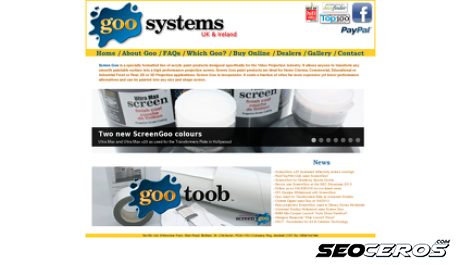 goosystems.co.uk desktop előnézeti kép