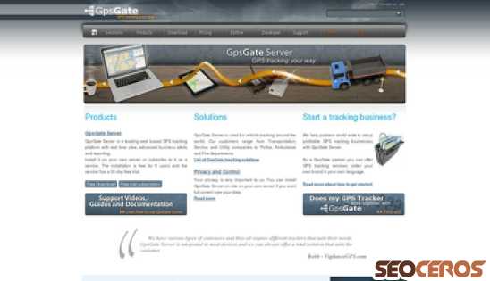 gpsgate.com desktop preview