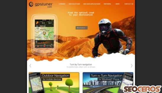gpstuner.com desktop preview