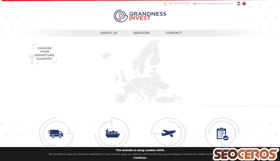 grandnessinvest.com desktop náhľad obrázku