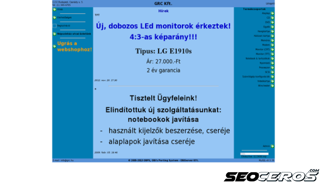 grc.hu desktop náhled obrázku