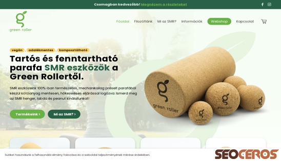greenroller.hu desktop előnézeti kép