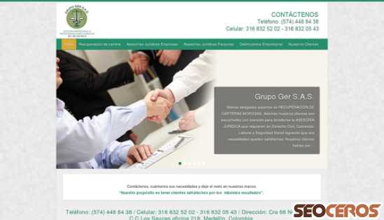 grupogersas.com desktop előnézeti kép
